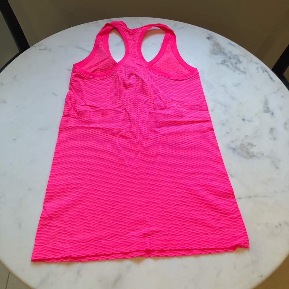 VSX bright pink workout tank